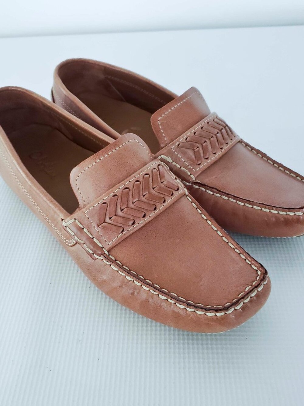 Cole Haan Women's Brown Leather Driving Loafers SIZE 8